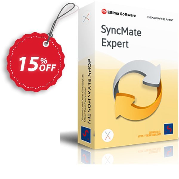 SyncMate Expert Business Plan for 10 MACs Coupon, discount 15% OFF SyncMate Expert Business License for 10 Macs, verified. Promotion: Staggering sales code of SyncMate Expert Business License for 10 Macs, tested & approved