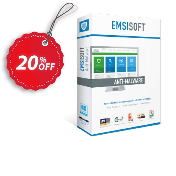 Emsisoft Anti-Malware Home Coupon, discount Emsisoft Anti-Malware Home Super discounts code 2025. Promotion: dreaded discounts code of Emsisoft Anti-Malware Home 2024