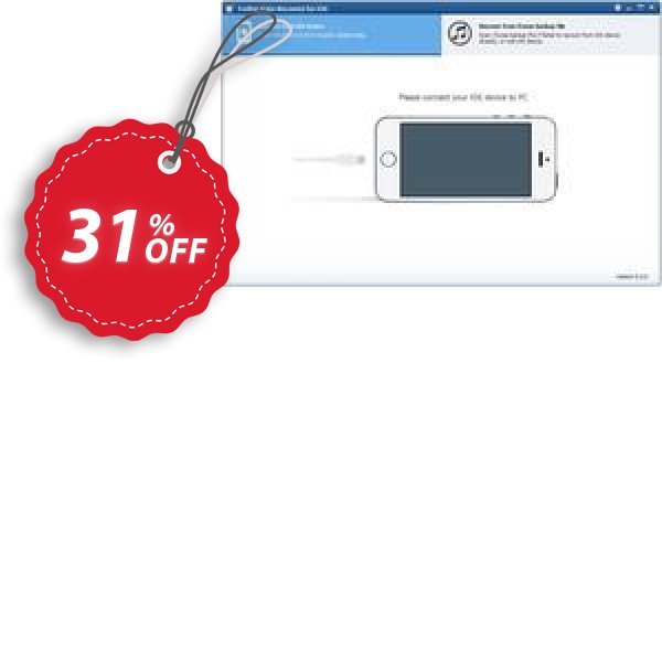 Erelive Data Recovery for iOS Coupon, discount 30% off. Promotion: dreaded discount code of  Erelive Data Recovery for iOS 1 Year 2024