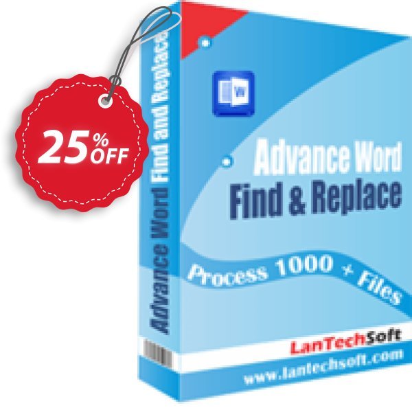 LantechSoft Advance Word Find & Replace Pro Coupon, discount Christmas Offer. Promotion: super promo code of Advance Word Find & Replace Pro 2024