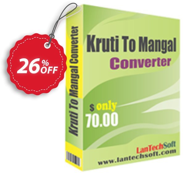 LantechSoft Kruti to Mangal Converter Coupon, discount Christmas Offer. Promotion: stirring promo code of Kruti to Mangal Converter 2024