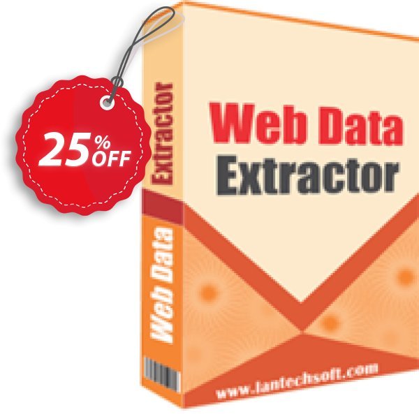 LantechSoft Web Data Extractor Coupon, discount Christmas Offer. Promotion: impressive discounts code of Web Data Extractor 2024