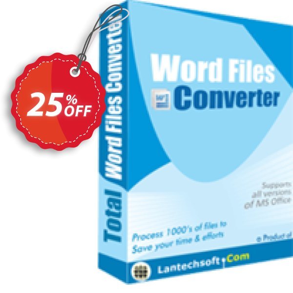 LantechSoft Total Word Files Converter Coupon, discount Christmas Offer. Promotion: wonderful promotions code of Total Word Files Converter 2024