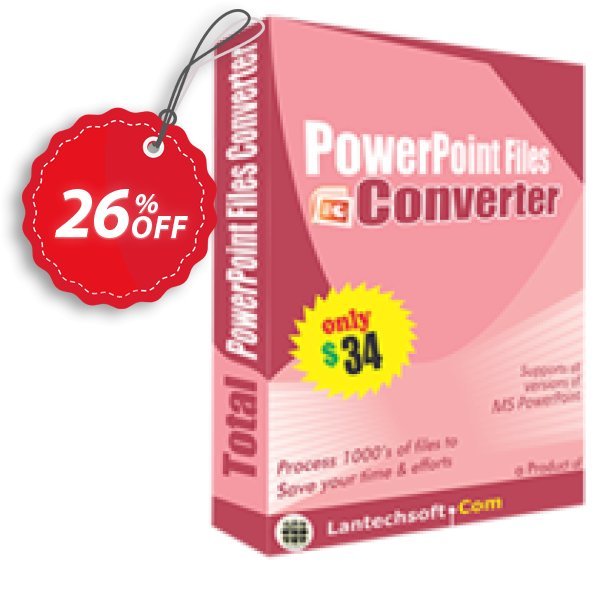 LantechSoft Total Power Point Files Converter Coupon, discount Christmas Offer. Promotion: big discounts code of Total Power Point Files Converter 2024
