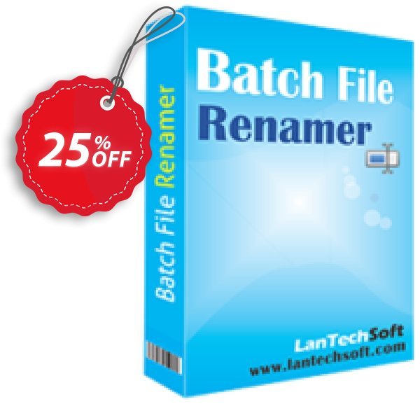 LantechSoft Batch File Renamer Coupon, discount Christmas Offer. Promotion: amazing offer code of Batch File Renamer 2024