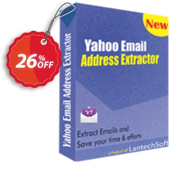 LantechSoft Yahoo Email Address Extractor Coupon, discount Christmas Offer. Promotion: awful promo code of Yahoo Email Address Extractor 2024