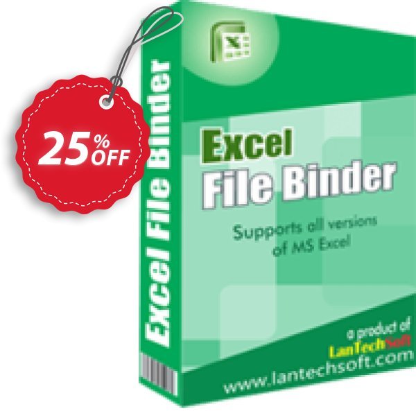 LantechSoft Excel File Binder Coupon, discount Christmas Offer. Promotion: stunning discounts code of Excel File Binder 2024