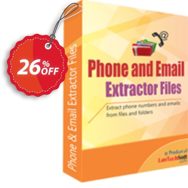 LantechSoft Phone and Email Extractor Files Coupon, discount Christmas Offer. Promotion: dreaded promotions code of Phone and Email Extractor Files 2024