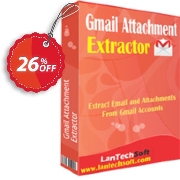 LantechSoft Gmail Attachment Extractor Coupon, discount Christmas Offer. Promotion: special discount code of Gmail Attachment Extractor 2024