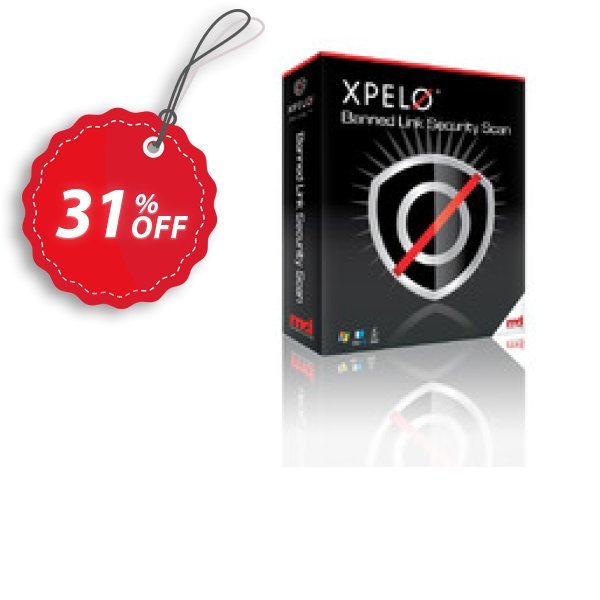 XPELO® Banned Link Security Scan Coupon, discount 30% off. Promotion: wonderful promotions code of XPELO® Banned Link Security Scan 2024