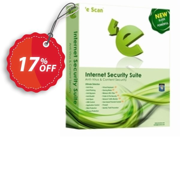 eScan Internet Security Suite Home User Version Coupon, discount eScan All SOHO Promotions. Promotion: impressive discount code of eScan Internet Security Suite Home User Version 2024
