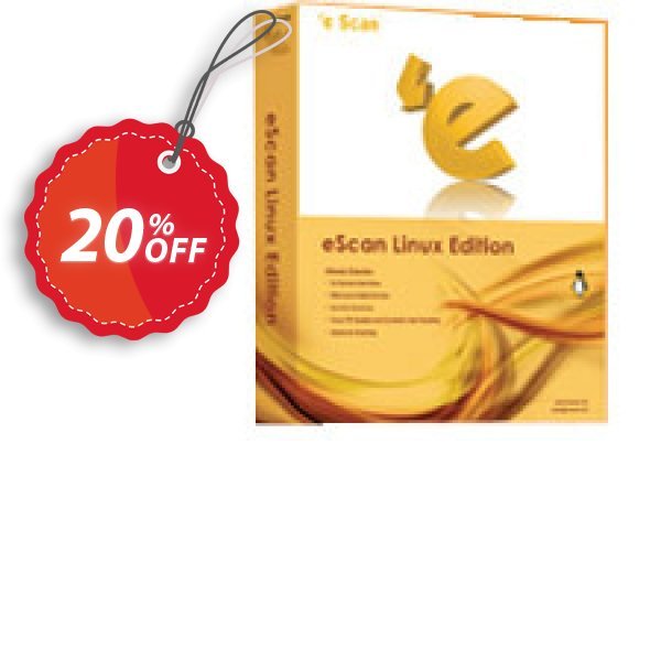 eScan for linux Desktops-Special Offer-1 User Yearly Coupon, discount eScan for linux Desktops-Special Offer-1 User 1 Year marvelous sales code 2024. Promotion: marvelous sales code of eScan for linux Desktops-Special Offer-1 User 1 Year 2024
