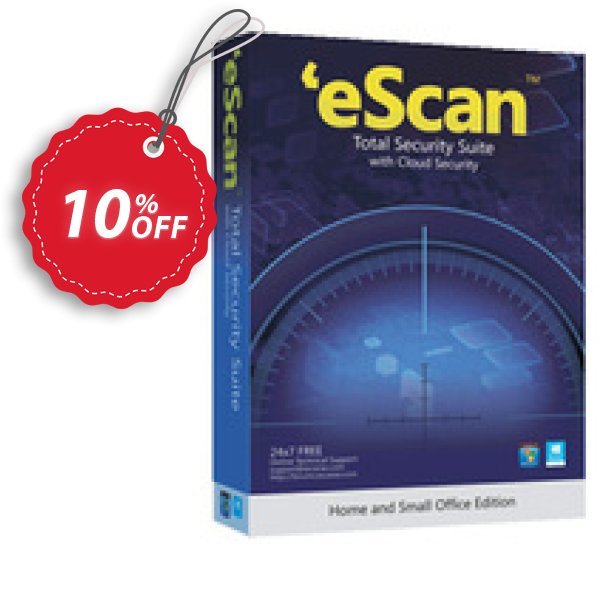 eScan Total Security Suite with Cloud Security Coupon, discount eScan Total Security Suite with Cloud Security impressive promotions code 2024. Promotion: impressive promotions code of eScan Total Security Suite with Cloud Security 2024
