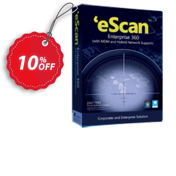 eScan Enterprise 360, with MDM and Hybrid Network Support  Coupon, discount eScan Enterprise 360 (with MDM and Hybrid Network Support) big discounts code 2024. Promotion: big discounts code of eScan Enterprise 360 (with MDM and Hybrid Network Support) 2024