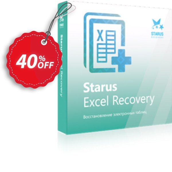 Starus Excel Recovery Coupon, discount Starus Excel Recovery wonderful discount code 2025. Promotion: wonderful discount code of Starus Excel Recovery 2024