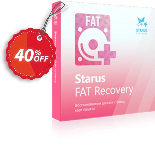 Starus FAT Recovery Coupon, discount Starus FAT Recovery amazing promotions code 2024. Promotion: amazing promotions code of Starus FAT Recovery 2024