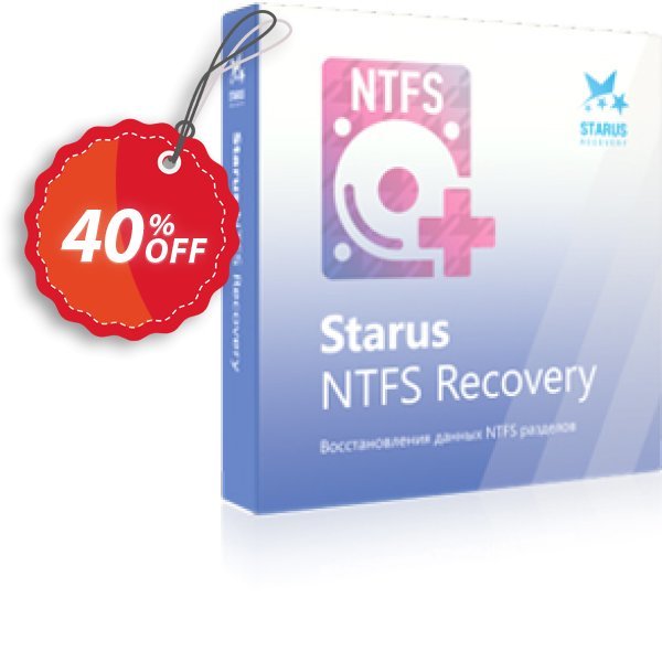 Starus NTFS Recovery Coupon, discount Starus NTFS Recovery stunning sales code 2025. Promotion: stunning sales code of Starus NTFS Recovery 2024