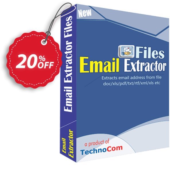 Email Extractor Files Coupon, discount Christmas OFF. Promotion: marvelous offer code of Email Extractor Files 2024