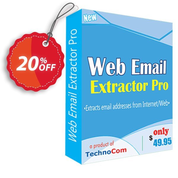 Web Email Extractor Pro Coupon, discount Christmas OFF. Promotion: impressive offer code of Web Email Extractor Pro 2024