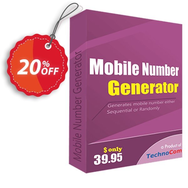 Mobile Number Generator Coupon, discount Christmas OFF. Promotion: amazing sales code of Mobile Number Generator 2024