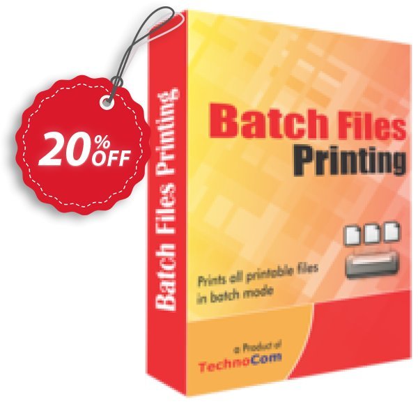 Batch Files Printing Coupon, discount Christmas OFF. Promotion: wonderful promo code of Batch Files Printing 2024