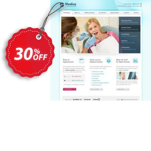 Medica Coupon, discount GR9F4D30. Promotion: super offer code of Medica 2024