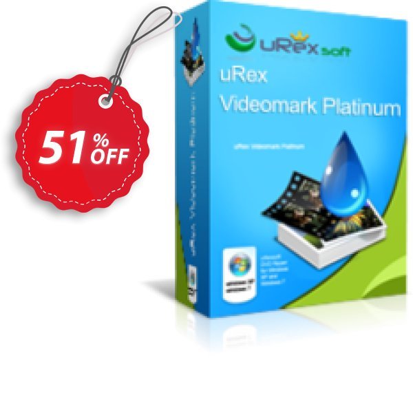 uRex Videomark Platinum Coupon, discount 50% Off. Promotion: staggering sales code of uRex Videomark Platinum 2024