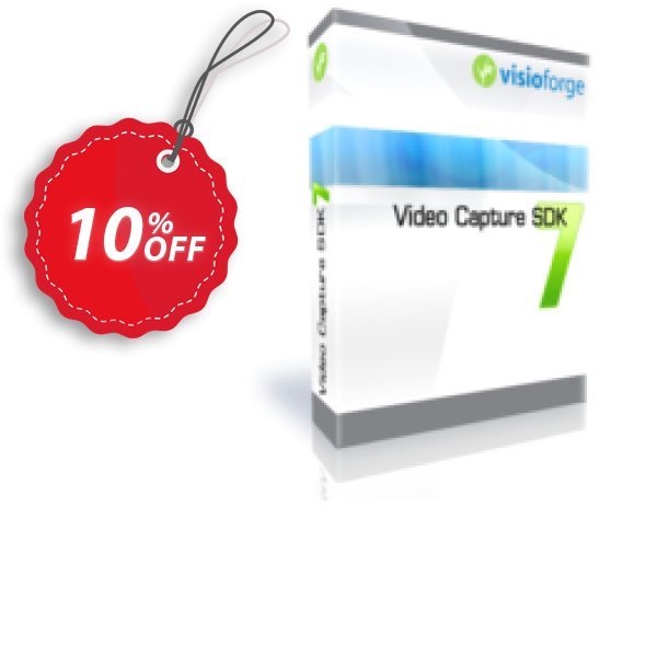 Video Capture SDK Professional with Source Code - One Developer Coupon, discount 10%. Promotion: staggering offer code of Video Capture SDK Professional with Source Code - One Developer 2024