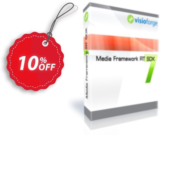Media Framework RT SDK - One Developer Coupon, discount 10%. Promotion: awful discount code of Media Framework RT SDK - One Developer 2024