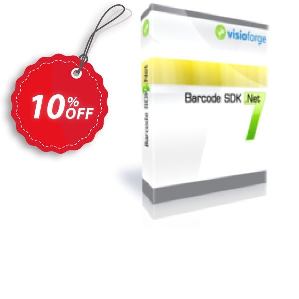 Barcode SDK .Net - One Developer Coupon, discount 10%. Promotion: excellent discount code of Barcode SDK .Net - One Developer 2024