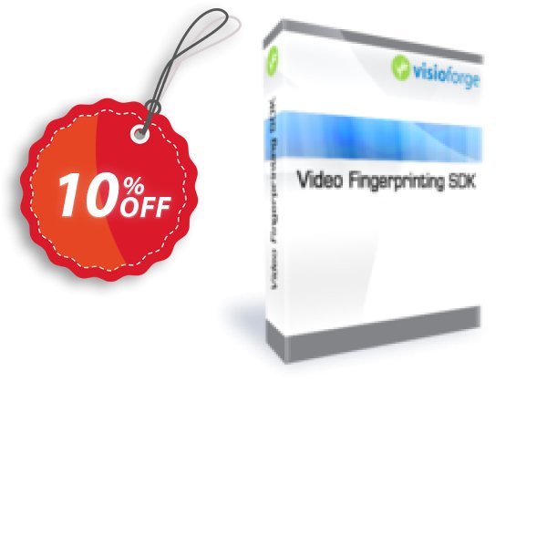 VisioForge Fingerprinting SDK Coupon, discount 10%. Promotion: impressive promotions code of VisioForge Fingerprinting SDK 2024