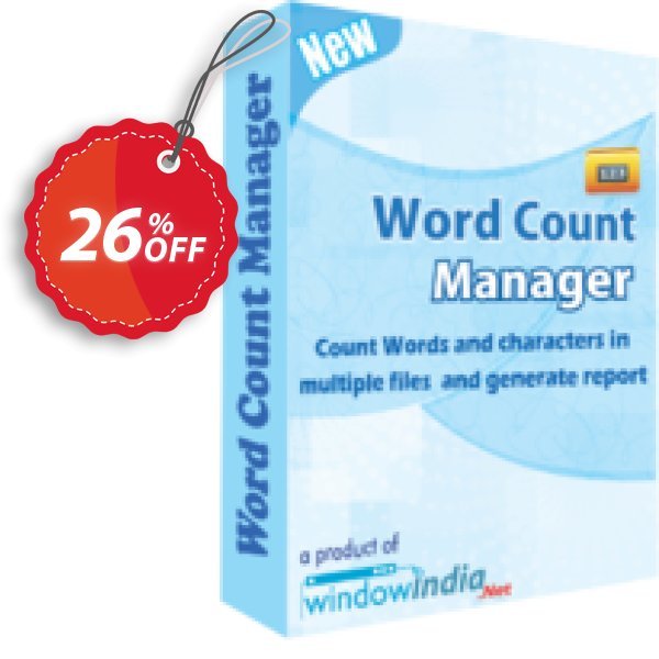WindowIndia Word Count Manager Coupon, discount Christmas OFF. Promotion: awful discounts code of Word Count Manager 2024