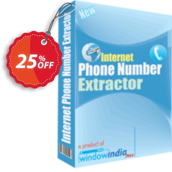 WindowIndia Internet Phone Number Extractor Coupon, discount Christmas OFF. Promotion: big sales code of Internet Phone Number Extractor 2024