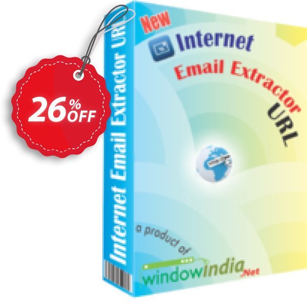 WindowIndia Internet Email Extractor URL Coupon, discount Christmas OFF. Promotion: amazing promo code of Internet Email Extractor URL 2024