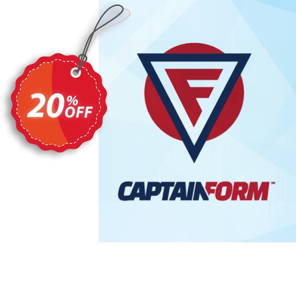 Captainform Master Coupon, discount Special Partner Discount. Promotion: hottest promotions code of Master 2024