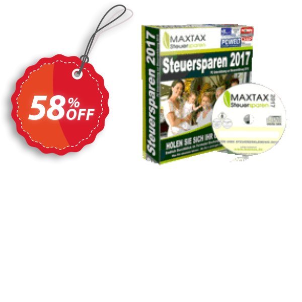 MAXTAX Steuersparen 2017 Starter-SPAR-ABO Coupon, discount MAXTAX SPAR-ABO. Promotion: imposing discount code of MAXTAX Steuersparen 2017 Starter-SPAR-ABO 2024
