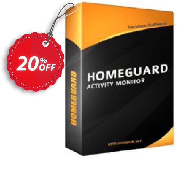 HomeGuard Activity Monitor Coupon, discount 20% off, one month. Promotion: awesome offer code of HomeGuard Activity Monitor 2024