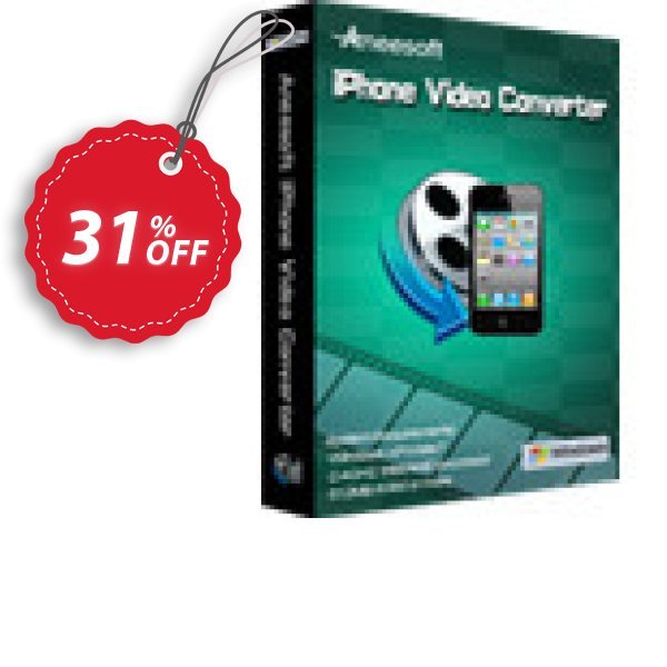 Aneesoft iPhone Video Converter Coupon, discount Aneesoft iPhone Video Converter staggering offer code 2025. Promotion: staggering offer code of Aneesoft iPhone Video Converter 2024