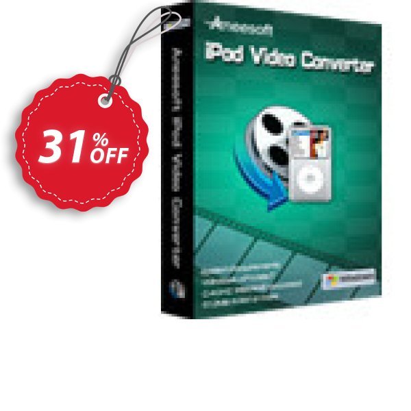 Aneesoft iPod Video Converter Coupon, discount Aneesoft iPod Video Converter imposing discount code 2024. Promotion: imposing discount code of Aneesoft iPod Video Converter 2024