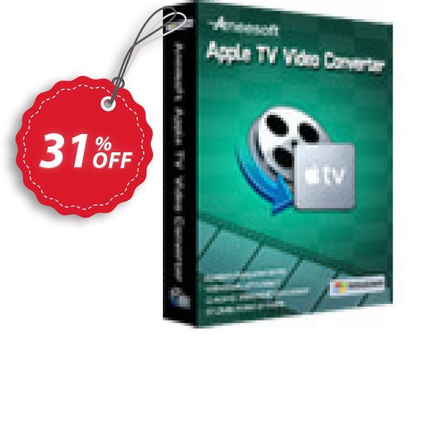 Aneesoft Apple TV Video Converter Coupon, discount Aneesoft Apple TV Video Converter stirring promo code 2025. Promotion: stirring promo code of Aneesoft Apple TV Video Converter 2024