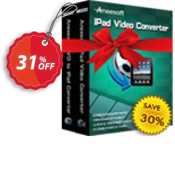 Aneesoft iPad Converter Suite Coupon, discount Aneesoft iPad Converter Suite formidable deals code 2024. Promotion: formidable deals code of Aneesoft iPad Converter Suite 2024