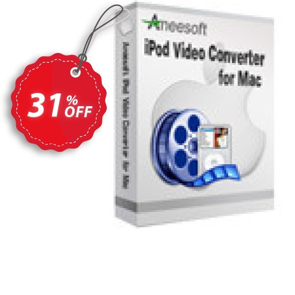 Aneesoft iPod Video Converter for MAC Coupon, discount Aneesoft iPod Video Converter for Mac special sales code 2025. Promotion: special sales code of Aneesoft iPod Video Converter for Mac 2024