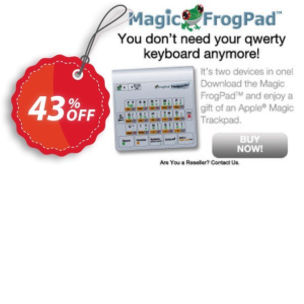 Magic FrogPad Coupon, discount Linked In. Promotion: best deals code of Magic FrogPad 2024