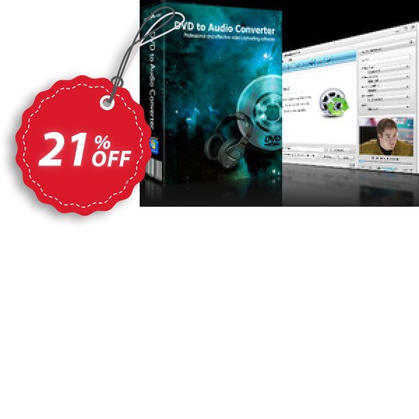 mediAvatar DVD to Audio Converter Coupon, discount mediAvatar DVD to Audio Converter imposing discount code 2024. Promotion: imposing discount code of mediAvatar DVD to Audio Converter 2024