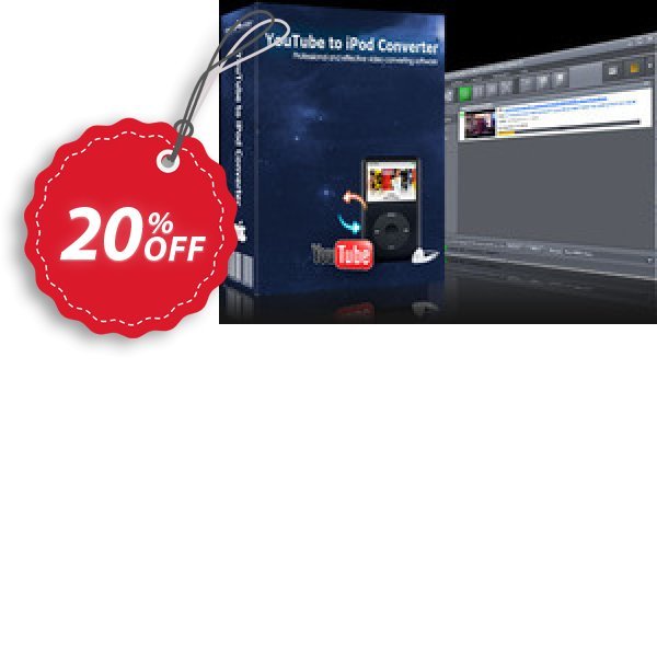 mediAvatar YouTube to iPod Converter for MAC Coupon, discount mediAvatar YouTube to iPod Converter for Mac stunning discount code 2025. Promotion: stunning discount code of mediAvatar YouTube to iPod Converter for Mac 2024