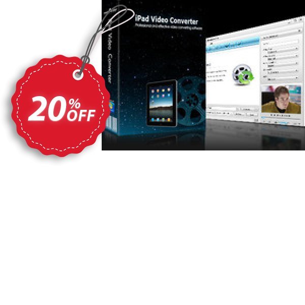 mediAvatar iPad Video Converter Coupon, discount mediAvatar iPad Video Converter stirring promotions code 2024. Promotion: stirring promotions code of mediAvatar iPad Video Converter 2024