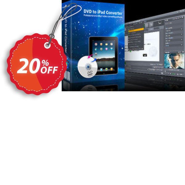 mediAvatar DVD to iPad Converter Coupon, discount mediAvatar DVD to iPad Converter fearsome discount code 2025. Promotion: fearsome discount code of mediAvatar DVD to iPad Converter 2024