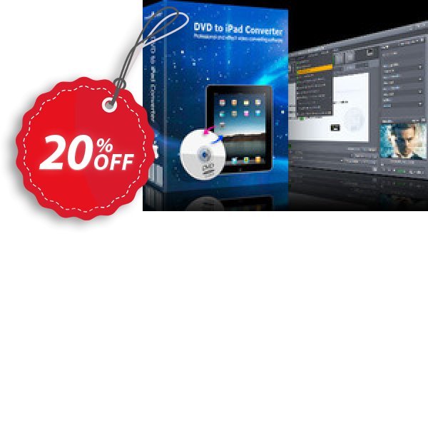 mediAvatar DVD to iPad Converter for MAC Coupon, discount mediAvatar DVD to iPad Converter for Mac awful deals code 2025. Promotion: awful deals code of mediAvatar DVD to iPad Converter for Mac 2024