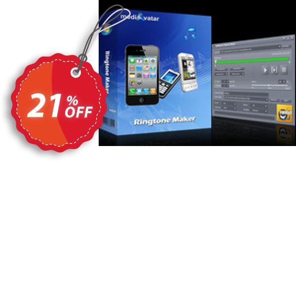 mediAvatar Ringtone Maker Coupon, discount mediAvatar Ringtone Maker impressive promo code 2025. Promotion: impressive promo code of mediAvatar Ringtone Maker 2024