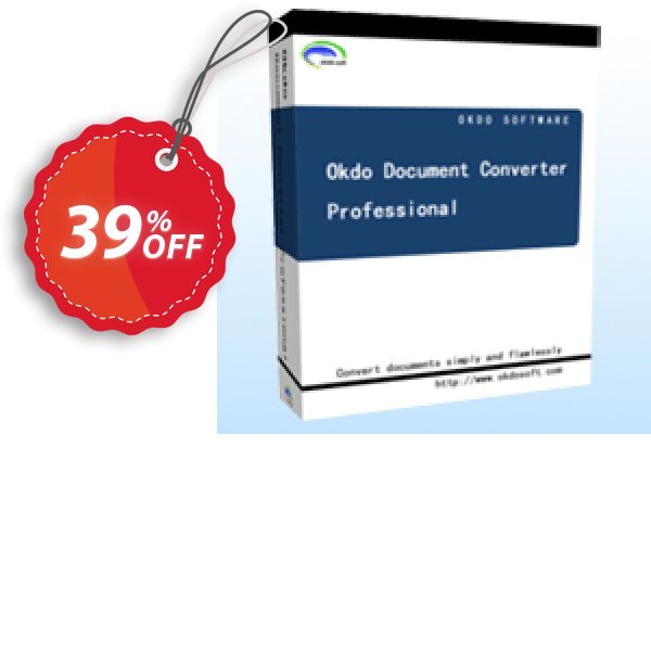 Okdo Document Converter Professional Coupon, discount Special Offer - $50 Off. Promotion: amazing discount code of Okdo Document Converter Professional 2024